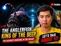 Anglerfish!!! This fish hunts with LIGHT… in complete darkness #anglerfish #deepoceansecrets