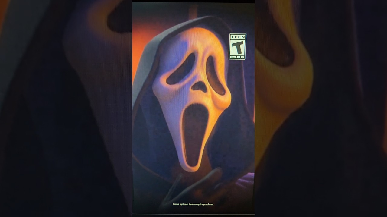 GHOSTFACE TRAILER SCREAM FORTNITE ITEM SHOP #fortnite #shorts #ghostface #scream #halloween #scary