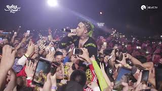 Lil Pump stage diving @ Rolling Loud 2019, Los Angeles I BE-AT.TV