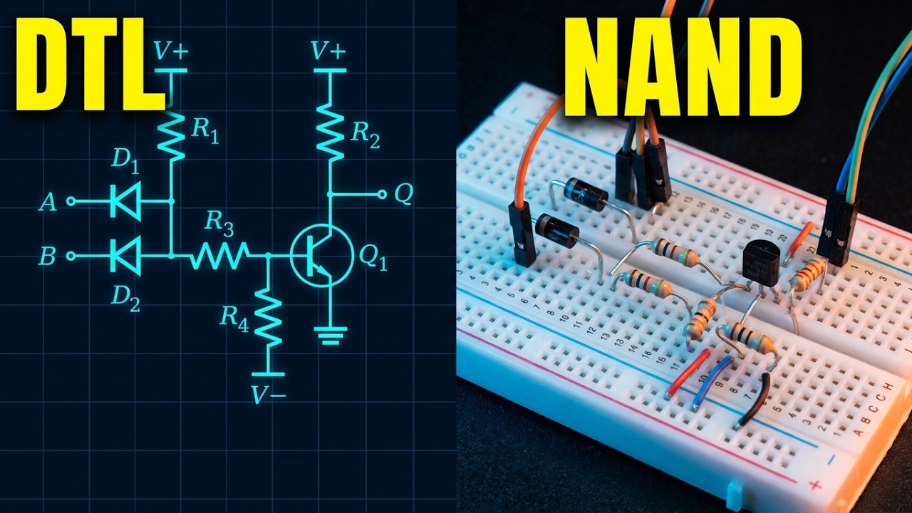 Diode Transistor Logic | DTL NAND Gate - YouTube