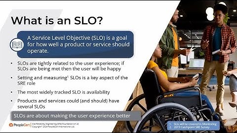 Service Level Objectives | Site Reliability Engineering Foundation | PeopleCert | 1WorldTraining.com