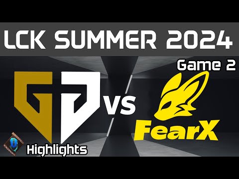 GEN vs FOX Highlights Game 2 | LCK Summer 2024 | Gen.G vs BNK FearX by Onivia