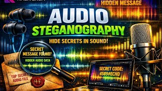 Audio Steganography Explained | Hide Secrets in Sound 🔊