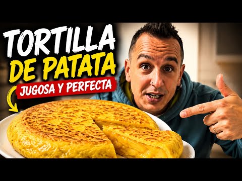 “Tortilla de patata jugosa (el secreto para que no se rompa)