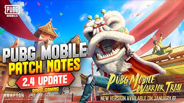 PUBG Mobile New Update 2.4 |PUBG MOBILE 2.4 UPDATE NEW FEATURES  IS COMING ||Rabbit Gaming ||