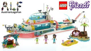 : Lego Friends 41381 Rescue Mission Boat Speed Build