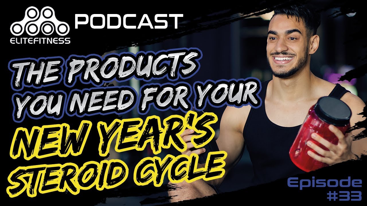 EliteFitness.com Episode 33 The products you need for your new year's steroid cycle