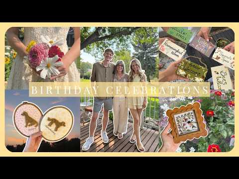 BIRTHDAY CELEBRATIONS | homemade gifts, sprinkle cake decorating, group craft idea thumbnail