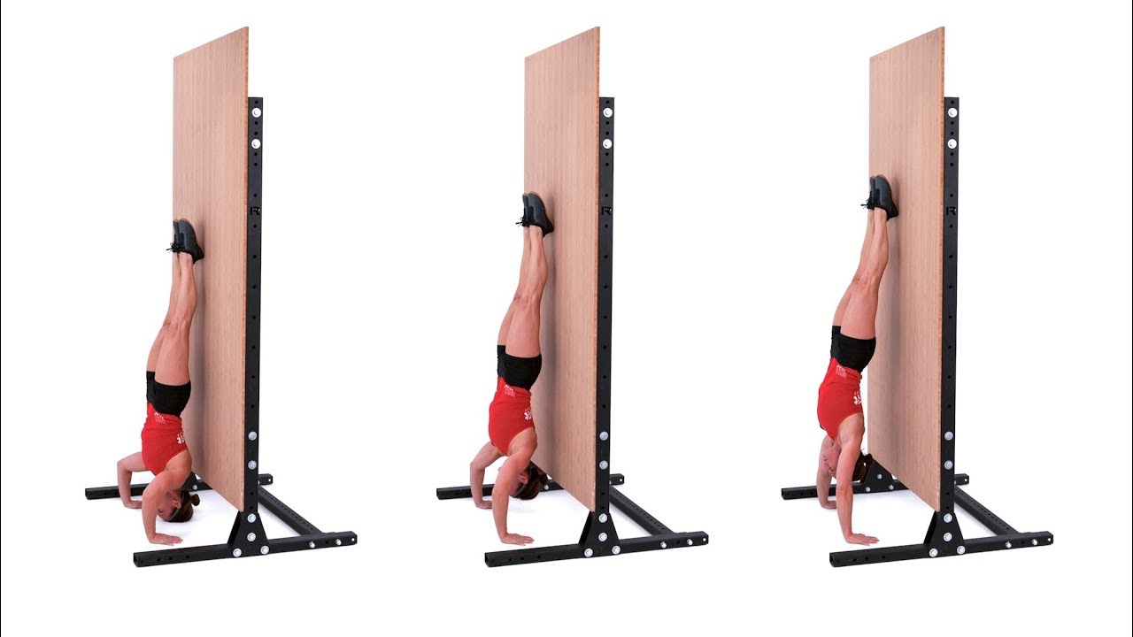 Handstand Push Up Progression Variation