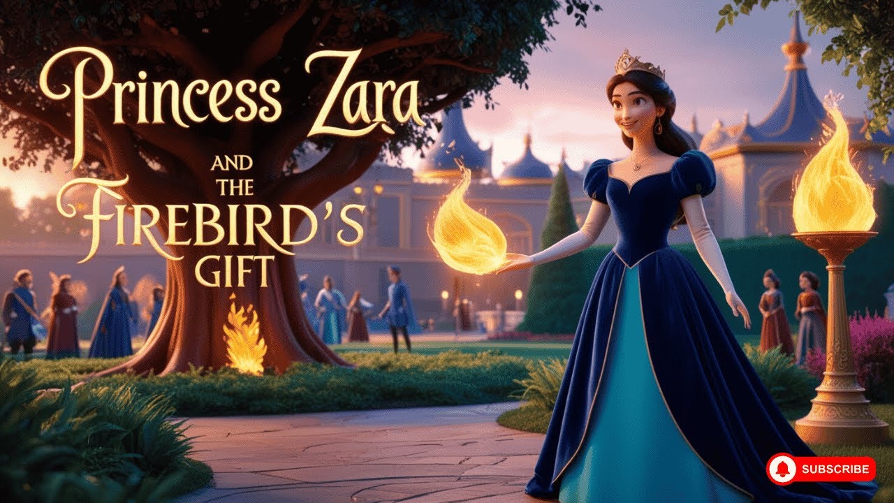 Firebird Princess Princess children Bedtime Story in English | Princess Zara and the ...