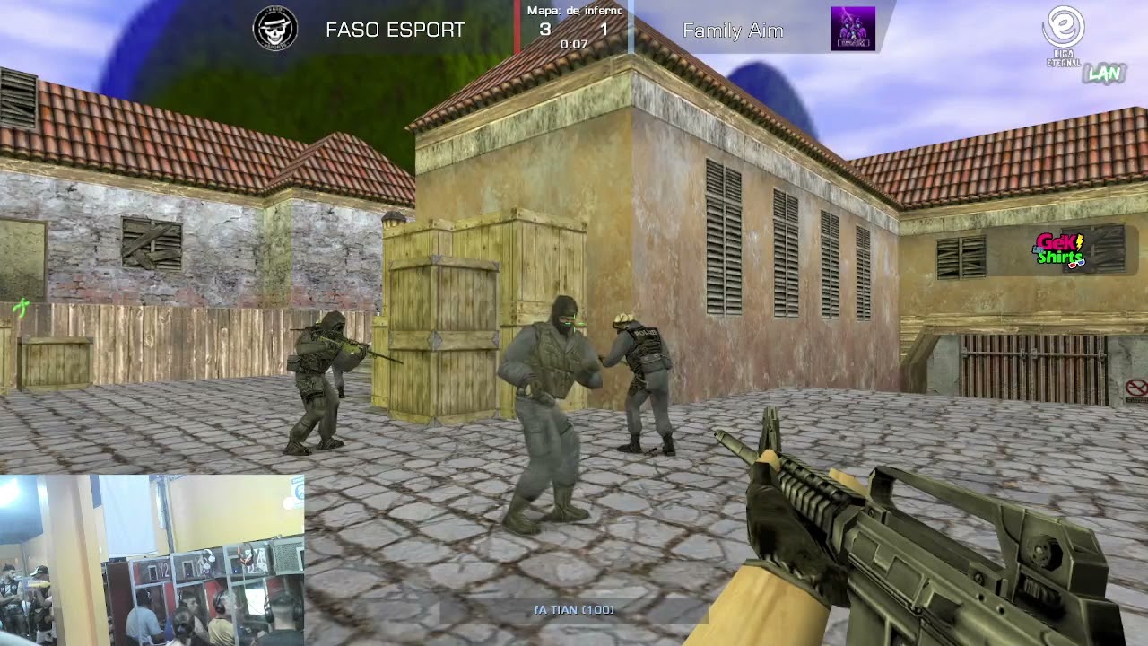 Faso eSport vs Flia Aim [de_inferno] - ZONA F (Liga Eternal LAN 2021) | Counter Strike 1.6