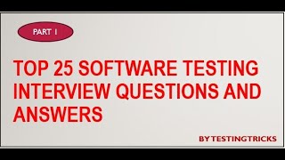 Software testing important questions | Software testing questions and answers
