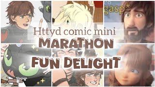 Httyd comic miniMarathon🎉Fun delight🎉#httyd#hiccup#toothless#astrid#comic#viralvideo#funny#marathon 
