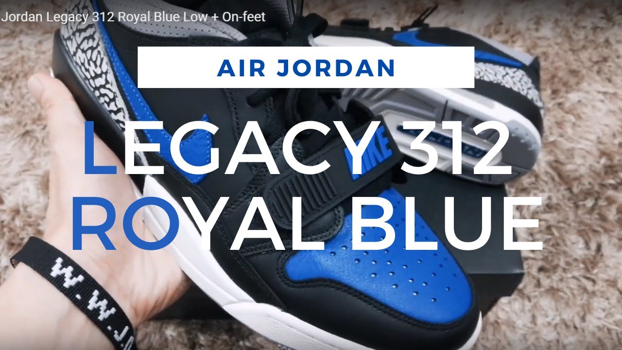 jordan legacy 312 royal blue