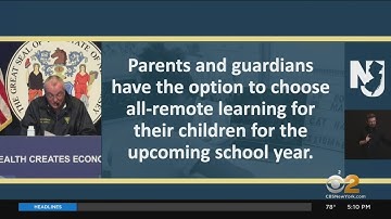 New Jersey Gov. Phil Murphy Says Parents Can Choose Full-Time Remote Learning For Students This Fall