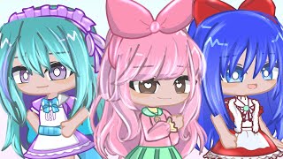 ࿐ཽ༵┊ 3 sassymakers・💙🩷💜・ ┊✦ ┆☁️┆ krew 💙💛💜💖💚