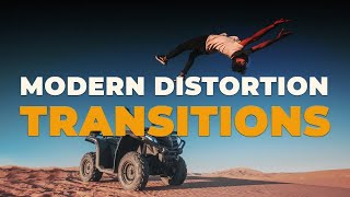 Modern Distortion Transitions Premiere Pro Presets