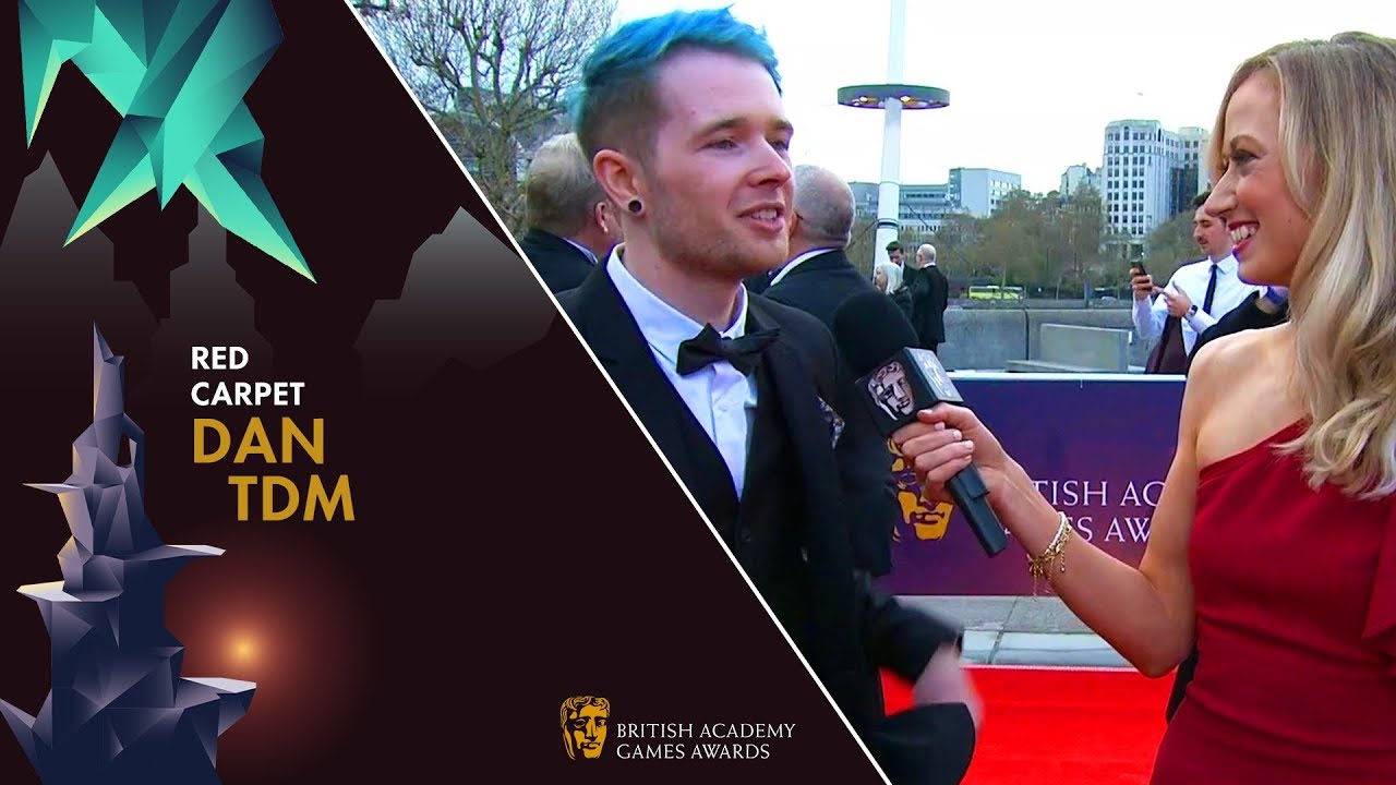 DanTDM Shares His Love for Donut County on the Red Carpet | BAFTA Games Awards 2019