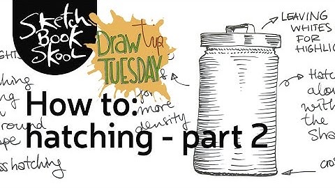 Draw Tip Tuesday: How To Hatch, part 2