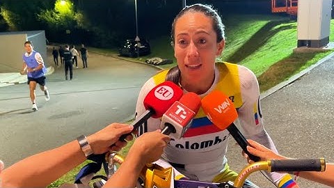 Mariana Pajón y su reacción sobre las semifinales del BMX en París 2024