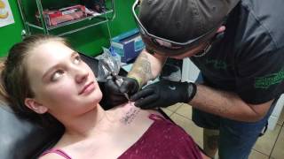 Getting my tattoo in memory of Kaylee Goodman