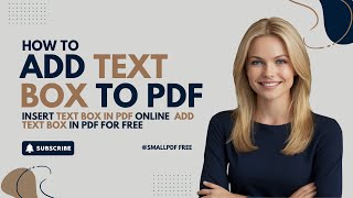 How to Add Text Box to PDF | Insert Text Box in PDF Online | Add Text Box in PDF for Free