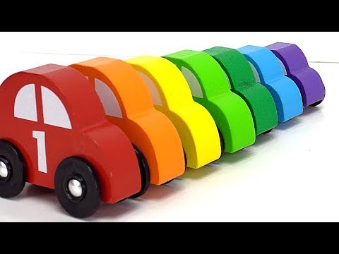 Educational Toy Cars help Kids Learn Colors and Counting!