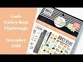 The Happy Planner GOALS Sticker Book Flipthrough- December 2019