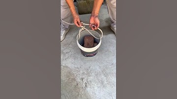 This Simple Knot Can Lift ANY Load Safely! 💪 #knot #technique #rope #interesting #knowledge