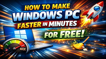 How to Make Your Windows PC FASTER for FREE! (2025)