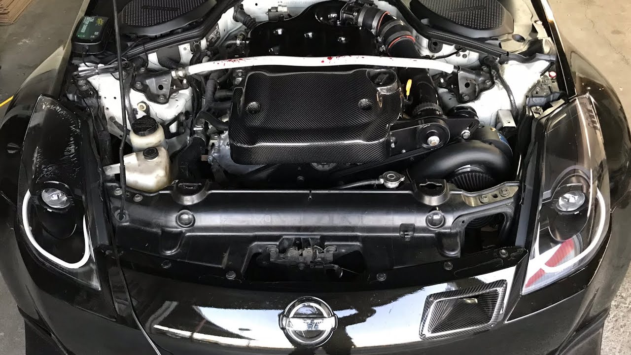 HOW TO!!! Nissan 350Z VQ INSTALL!!!  CROOKED CROWN MOTORSPORTS