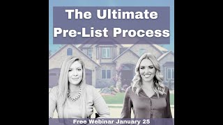 The Ultimate Pre List Process