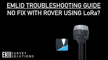 Emlid Troubleshooting Guide | No FIX with RS2 or RS3 with LoRa Corrections