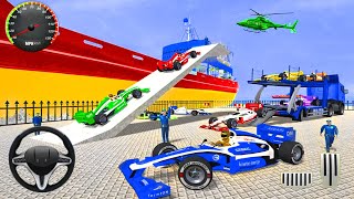 Formula Car Transport Truck - Onroad City Car Transport - Android Gameplay screenshot 5