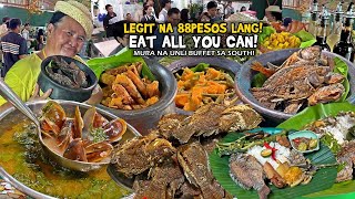 88Pesos Lang ang 'EAT ALL YOU CAN' Kay ATENG Sumasayaw! 12 ang PAGKAING BUKID sa UNLI BUFFET na to!