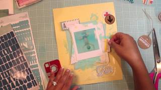 Summer Vibes 8.5x11 Process Video Series