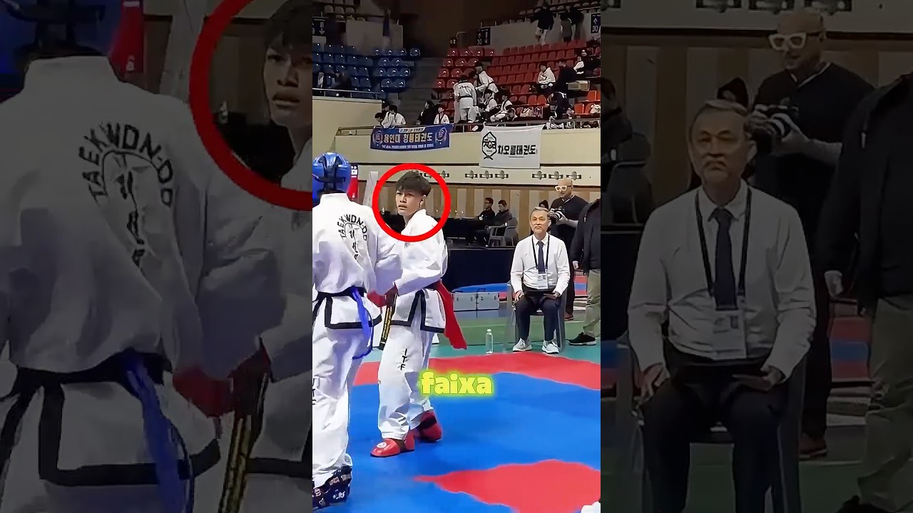 Subestimou o adversário… olha no que deu 😆 #curiosidades #taekwondo #shorts #jiujitsu