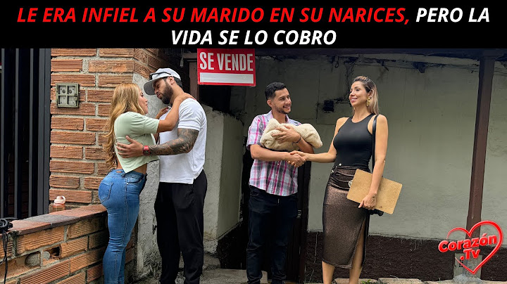 Le era infiel a su marido en su narices, pero la vida se lo cobro