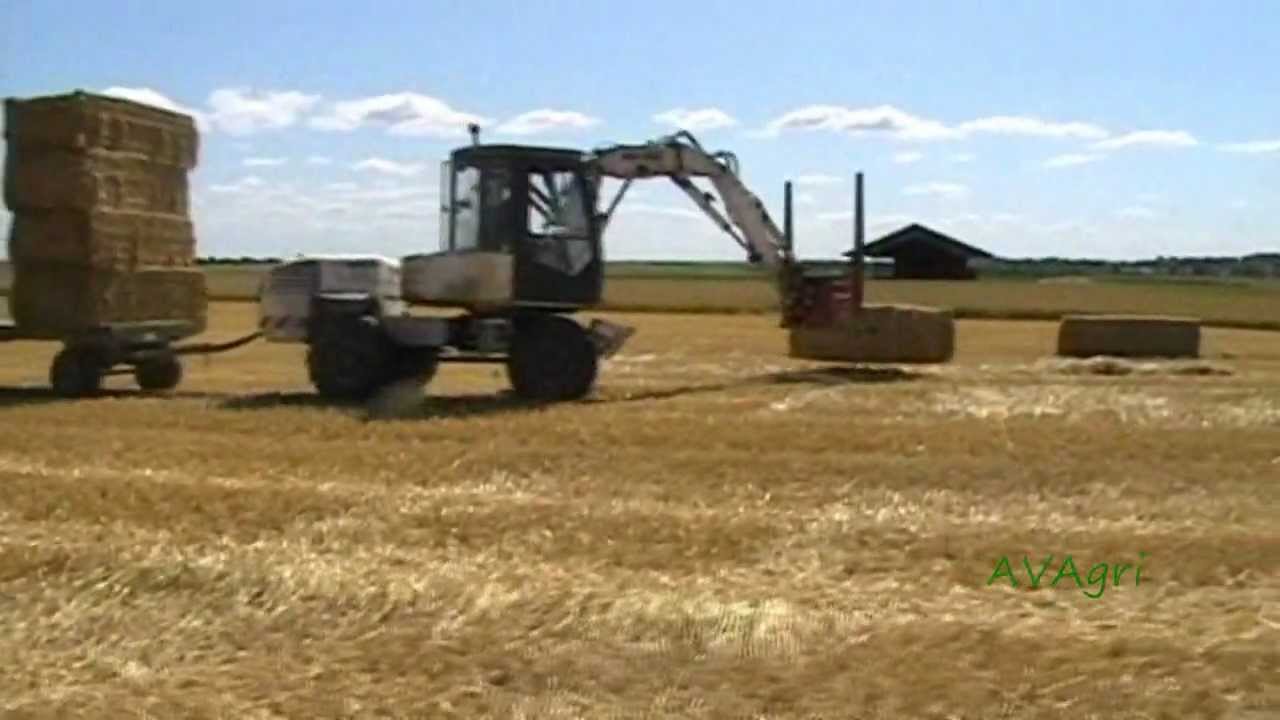 Pressage de la paille 2009 (En france)