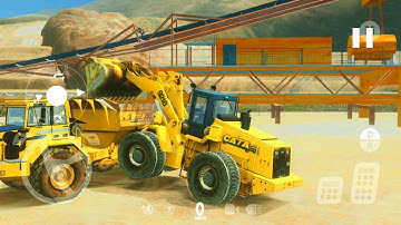 Heavy Machines & Mining Simulator - 3D Game of driving Construction truck tractor - Android Gameplay