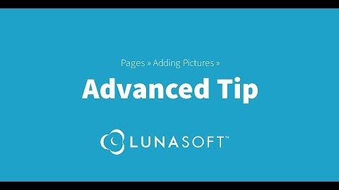 Making Sure Your Page is Ready For Another Picture in the LunaSoft Content Management System