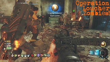 Cod Bo3 Coop Custom Zombies Operation Loucher EE + Challenges!