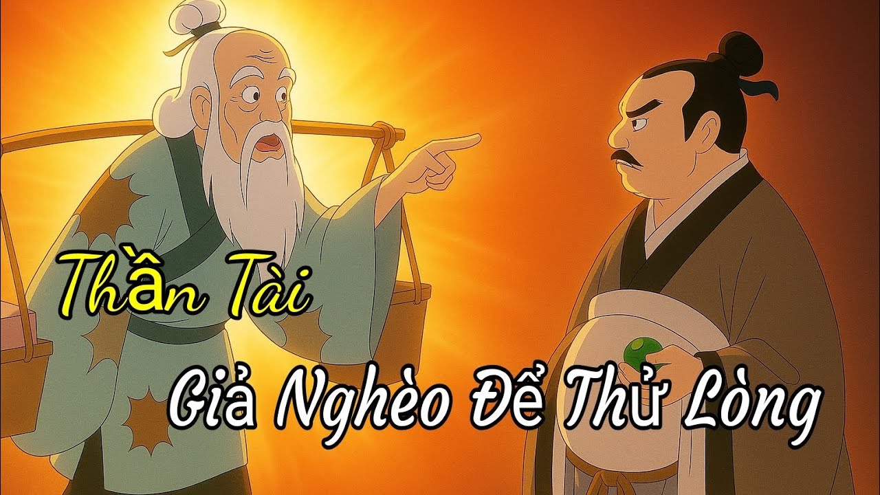 Thần Tài Thử Lòng Người Ở Làng Thanh Vân – Bài Học Nhân Quả Về Lòng Tốt Và Phúc Báo