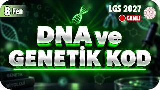 LIVE 🔴 DNA and Genetic Code 📗 8SCIENCE3 #2027LGS
