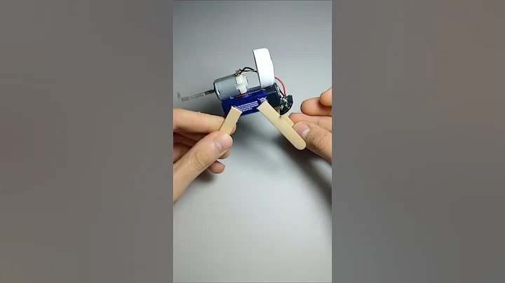 How to make a small robot with simple tools#diy #inventions #shorts #project