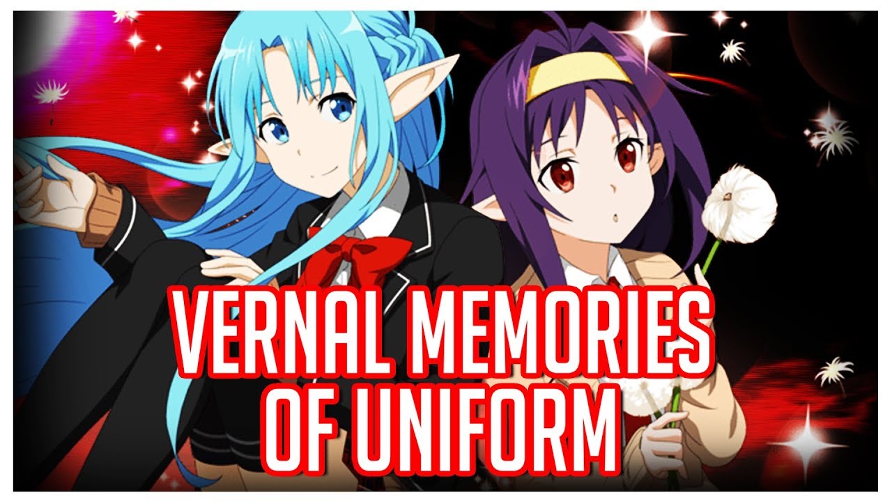 dragon ball legends cheats THE VERNAL MEMORIES OF UNIFORM! SWORD ART ONLINE MEMORY DEFRAG SUMMONS!
