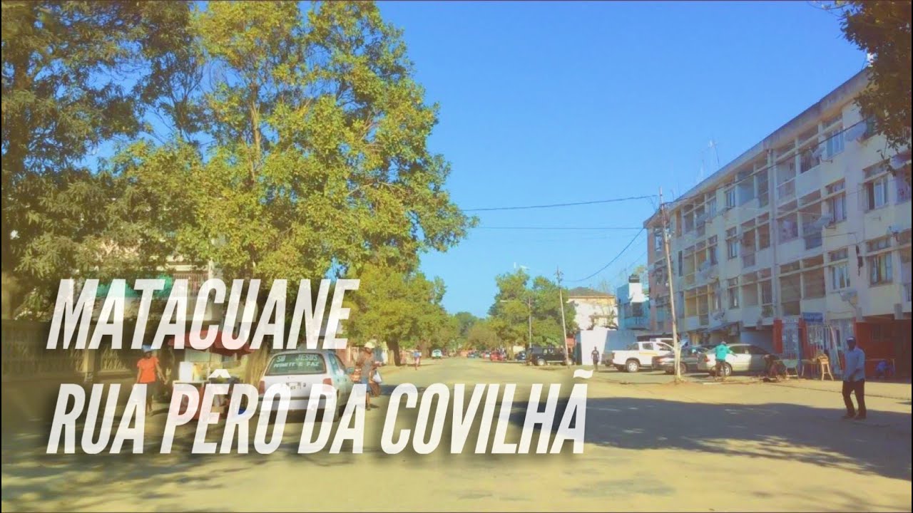 Moçambique - Beira - Matacuane - Rua Pêro da Covilhã