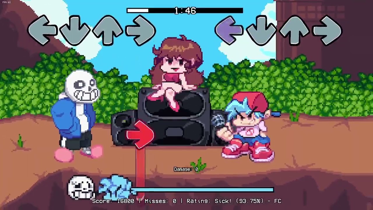 FNF - A beautiful day outside