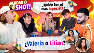 ¿QUIEN FUE LA MÁS FALSA?  VERDAD O SH0T CON LOS CHICOS DE LA VENGANZA  Queen Buenrostro