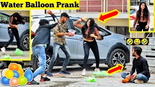 Throwing Water 💦 Balloon Prank 😂 || Epic Reaction || Ayanpranktv || Prank in India